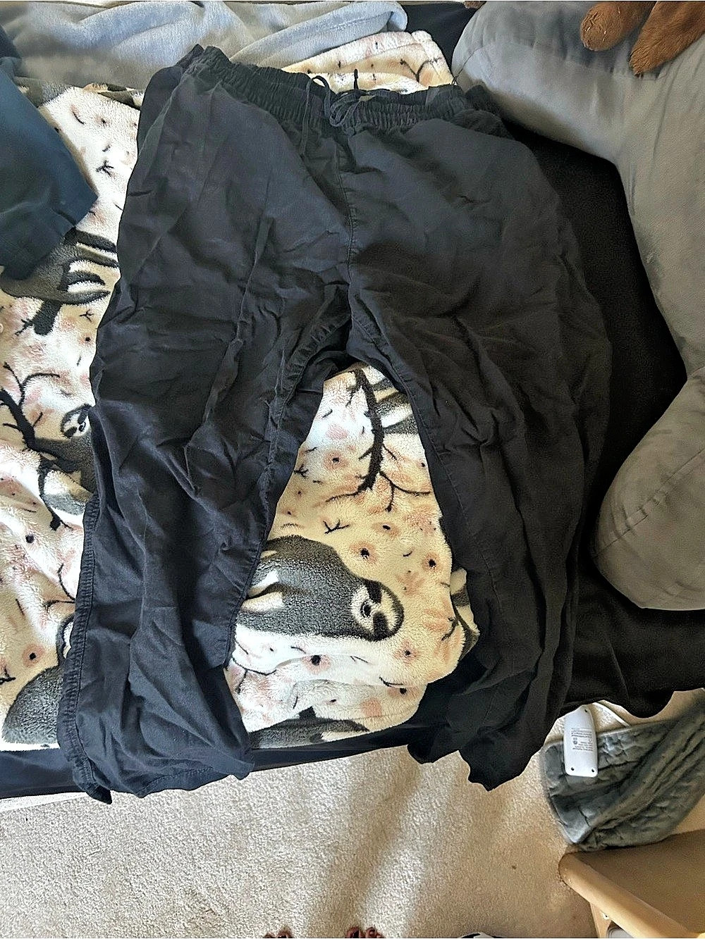 Balenciaga Black Track Pants Size XL